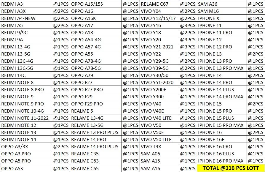 BUTTERFLY MIX DESIGN CASE 116 PCS LOTT PRICE 42*116=4872/- - 2