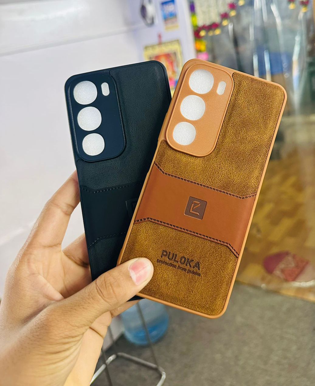 PULOKA LEATHER CASE 109 PCS LOTT PRICE 42*109=4578/- - 3