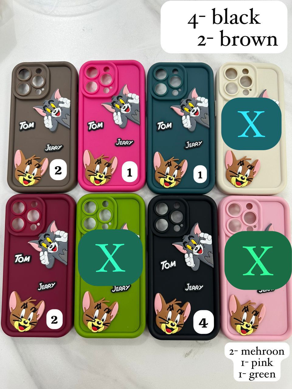 OG TOM AND JERRY CASE 130 PCS LOTT PRICE 34*130=4420/