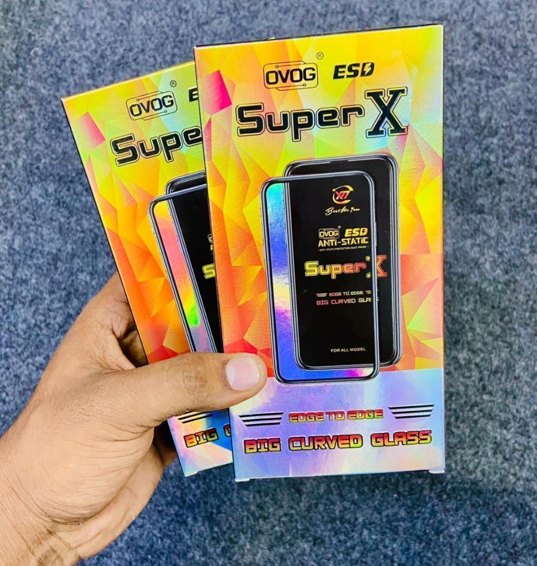 IMPORTED SUPER X ESD GLASS 10 PCS BOX PRICE 14*10=140/- - 2