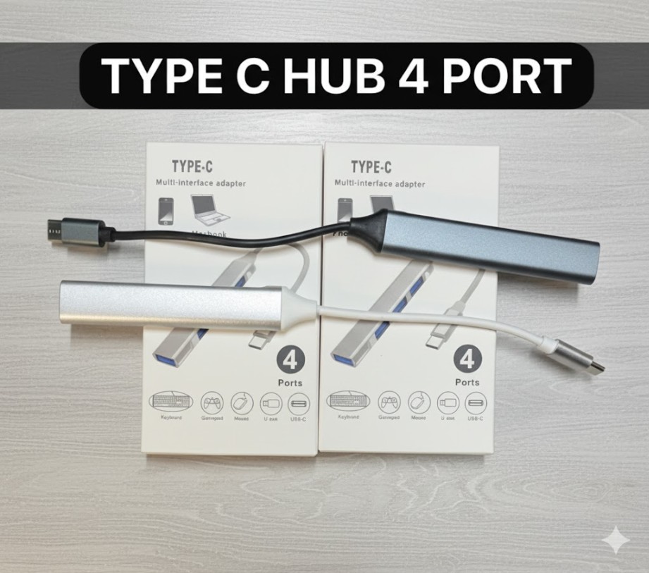 TYPE C HUB 4 PORT