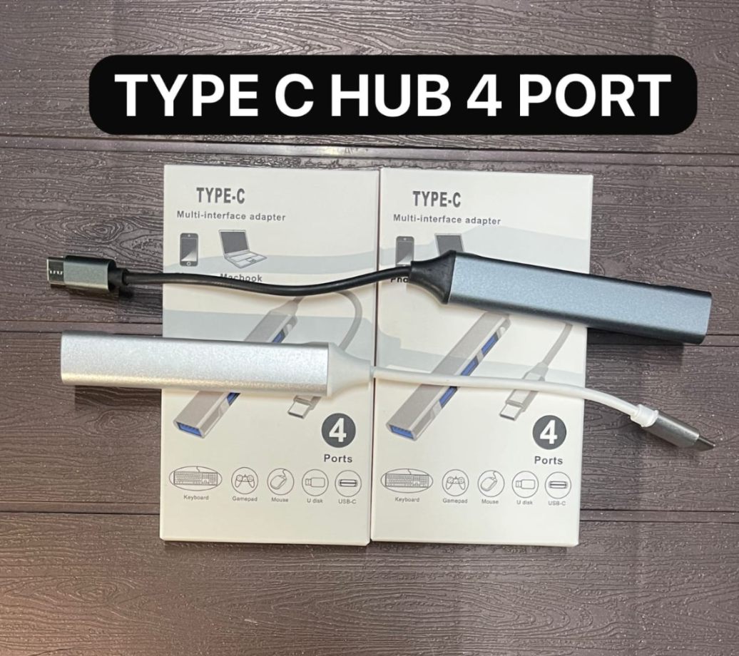 TYPE C HUB 4 PORT - 3