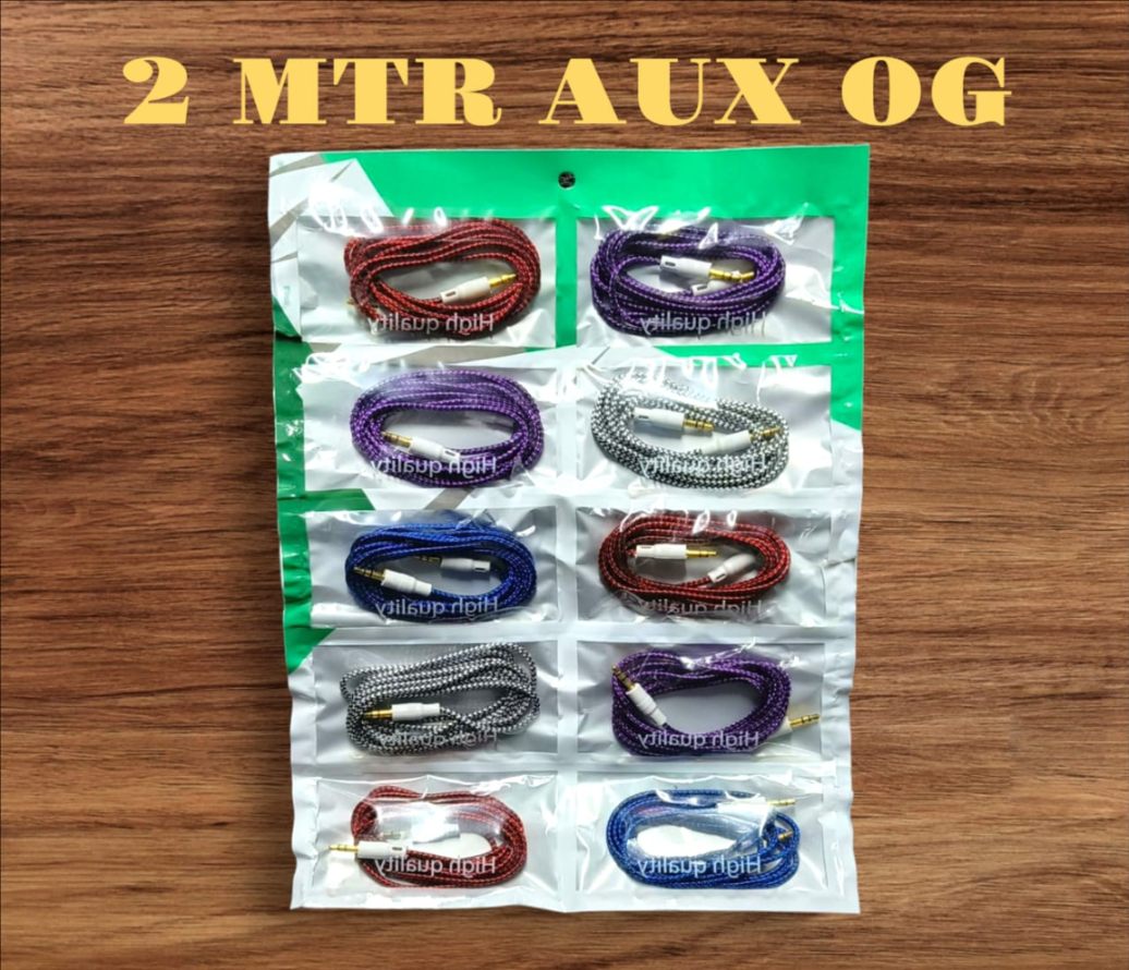 IMPORTED 2 MTR AUX CABLE - 2