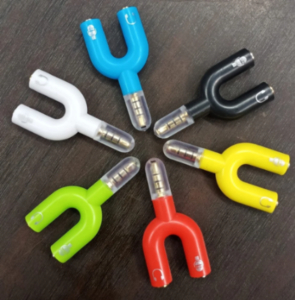 AUDIO JACK TO HEADPHONE MICROPHONE SPLITTER CONVERTER