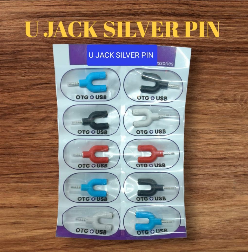 AUDIO JACK TO HEADPHONE MICROPHONE SPLITTER CONVERTER - 4