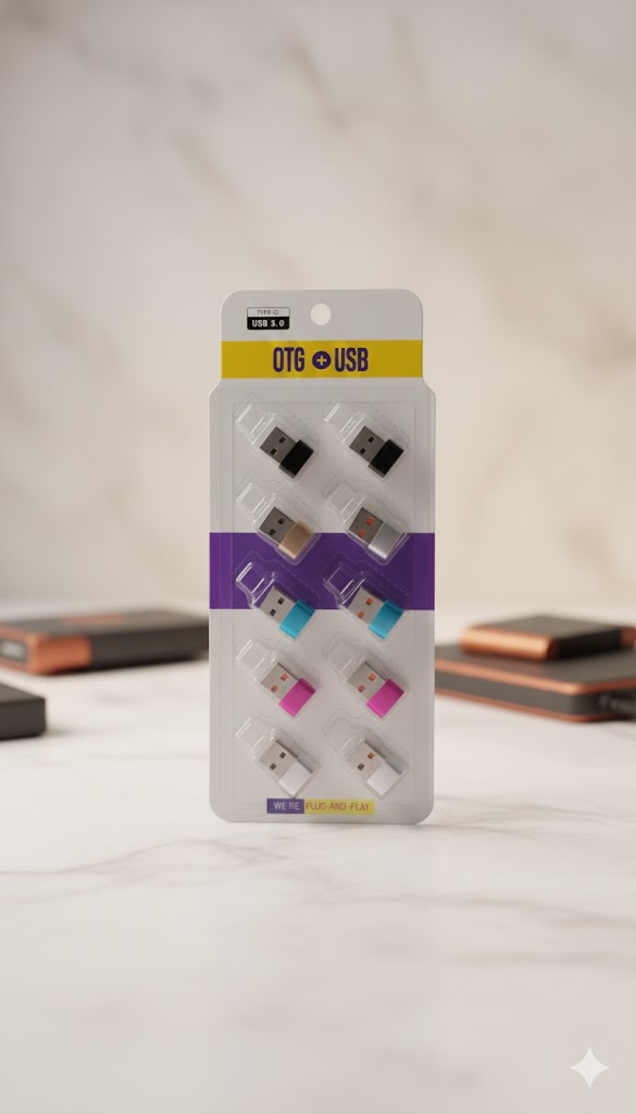 TYPE C TO USB MINI CONVERTER 10 PCS PATTA - 3