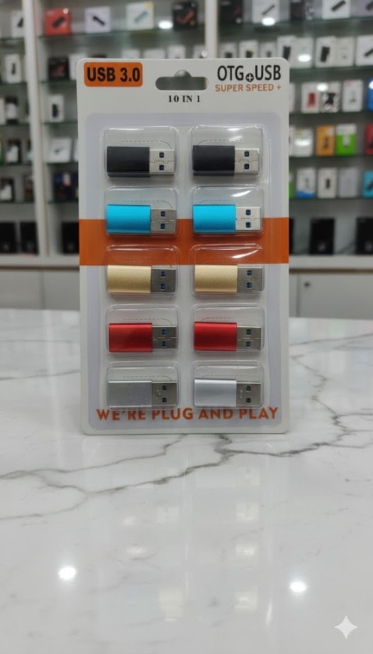 TYPE C TO USB BIG SIZE CONVERTER 10 PCS PATTA - 3