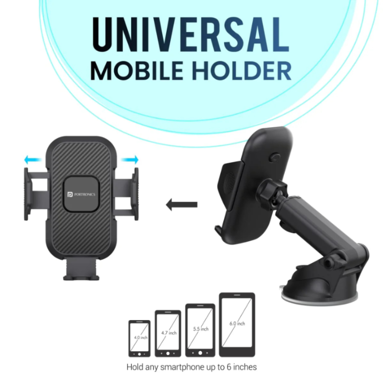 PORTRONICS CLAMP M UNIVERSAL MOBILE HOLDER - 4