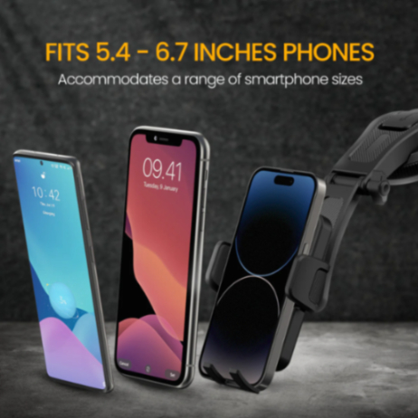 PORTRONICS CLAMP M5 360 ROTATIONAL UNIVERSAL MOBILE HOLDER - 6