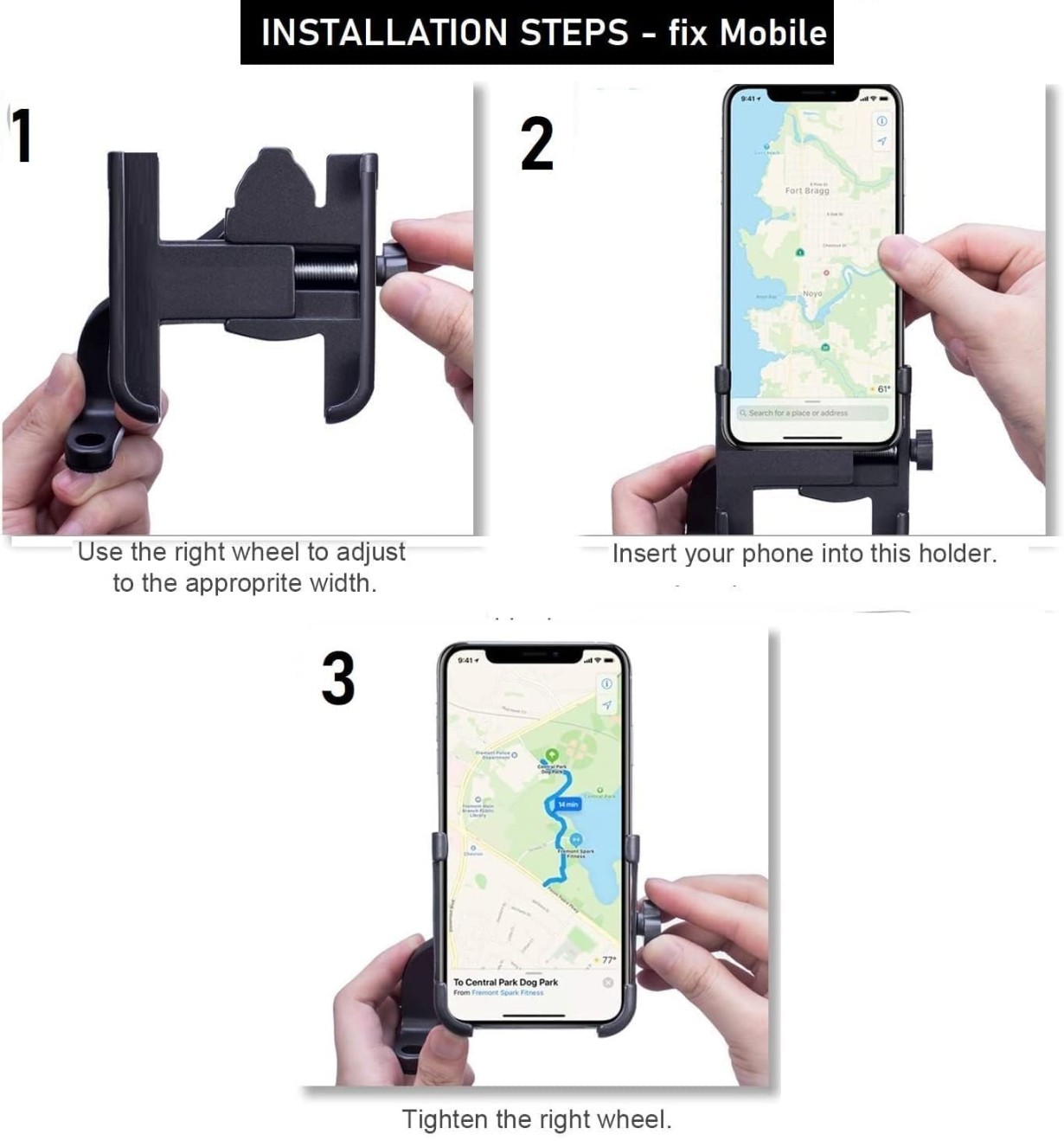 phone holder for bike - 3