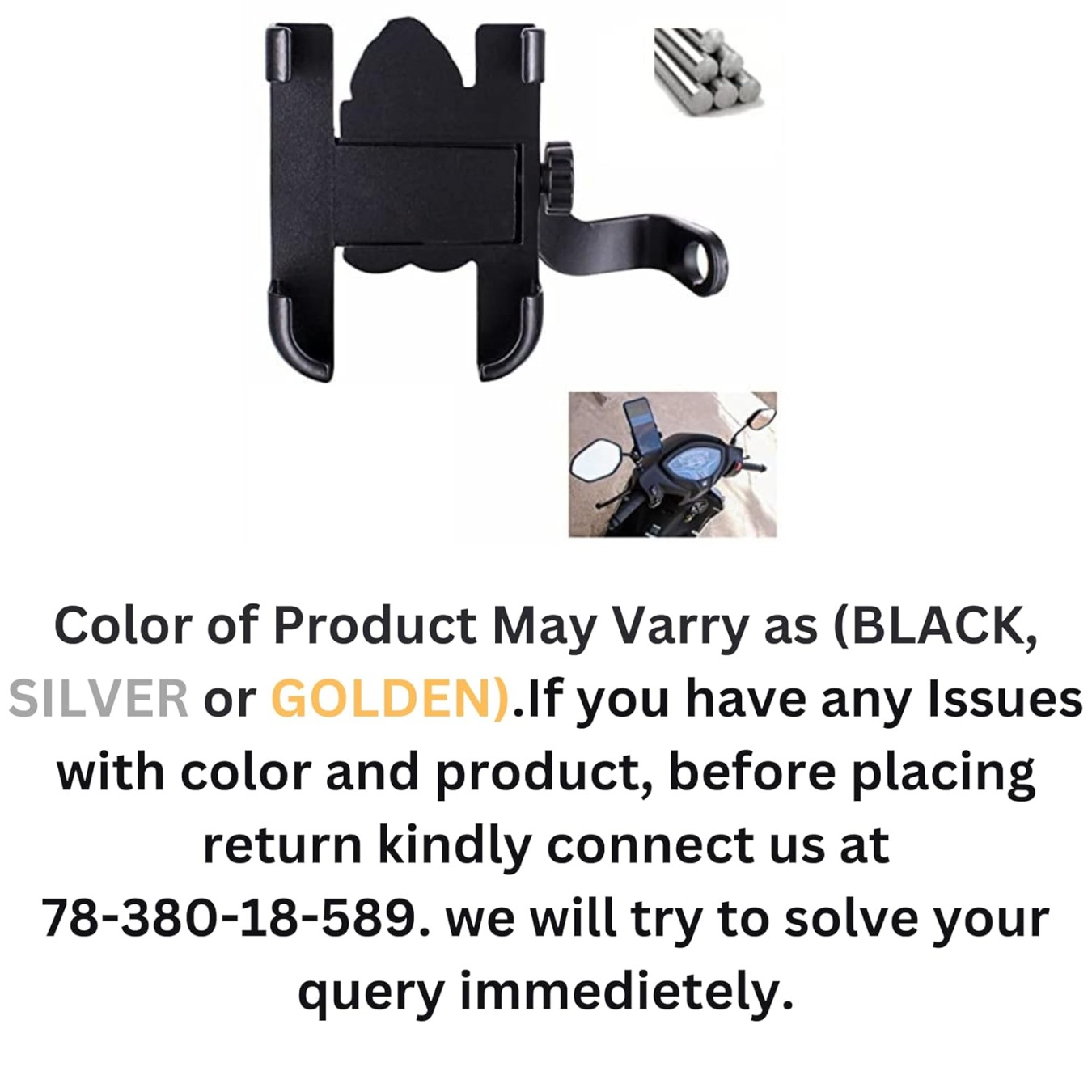 Mobile Holder for Scooty - 4