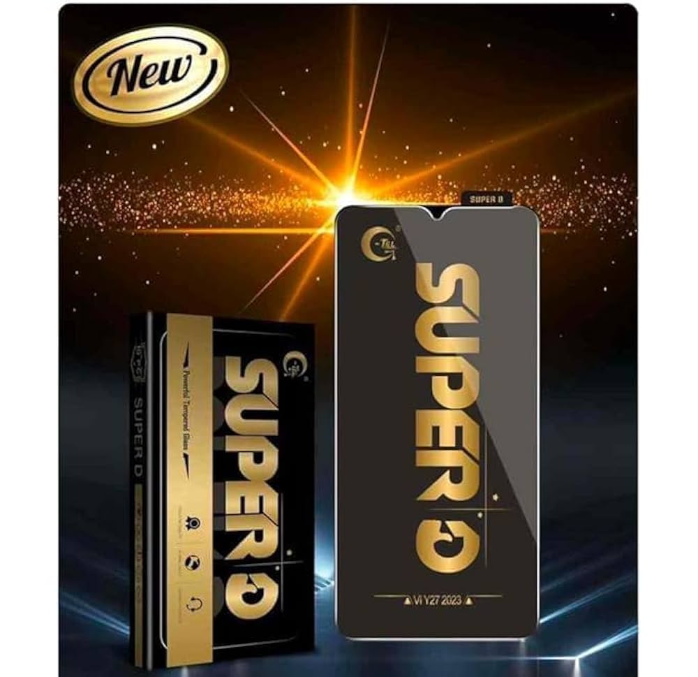 SUPER‑D Tempered Glass – Ultra HD Clarity (All Models Available)