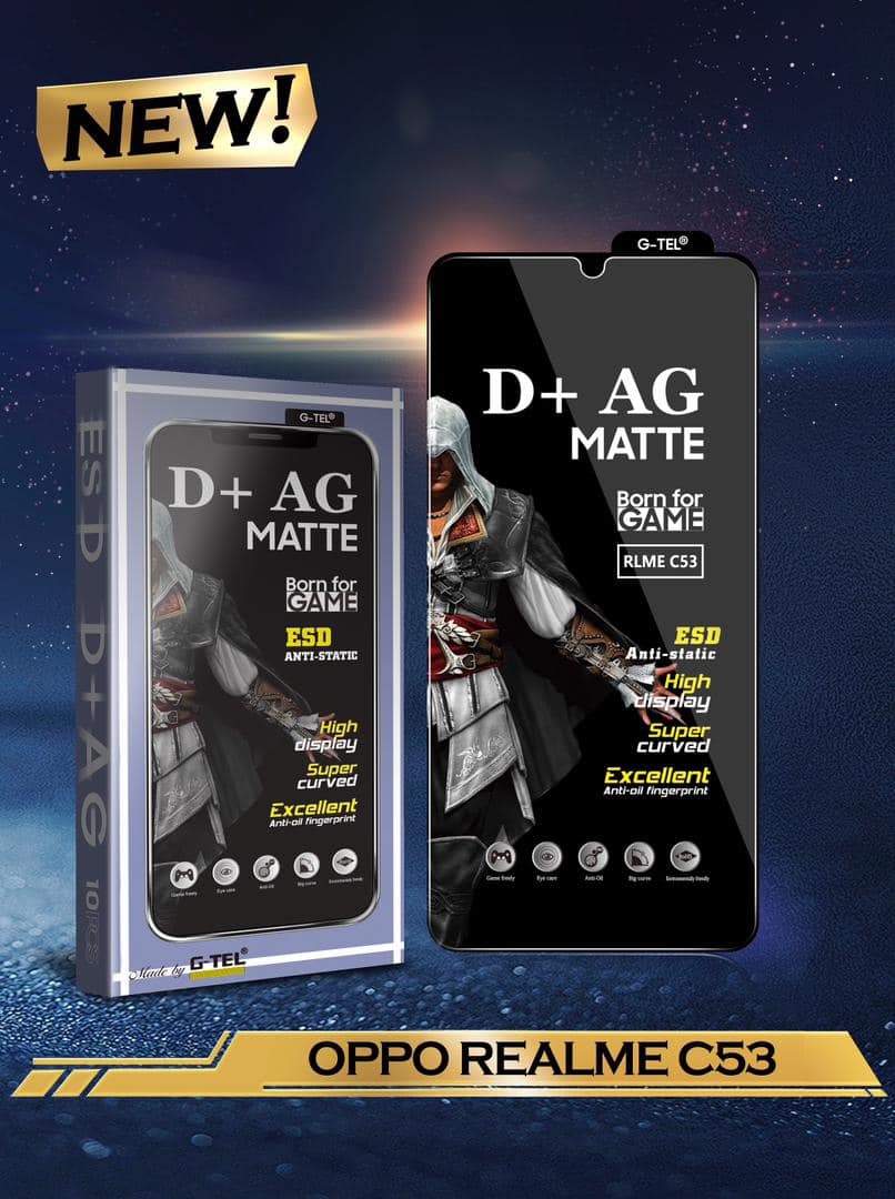 D+ AG Matte Tempered Glass – (All Models Available) - 2