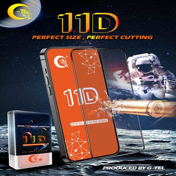 11D Tempered Glass -VIVO, OPPO / REALME, SAMSUNG &XIAOMI / MI / REDMI / POCO