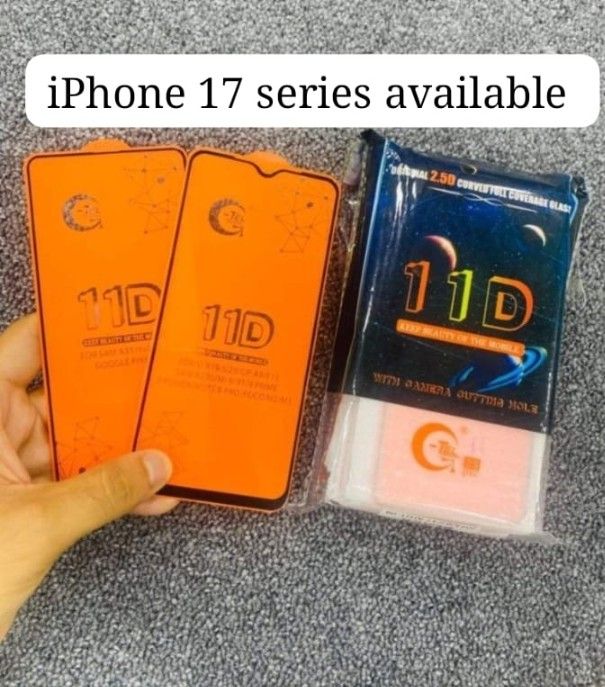 11D Tempered Glass -VIVO, OPPO / REALME, SAMSUNG &XIAOMI / MI / REDMI / POCO - 3