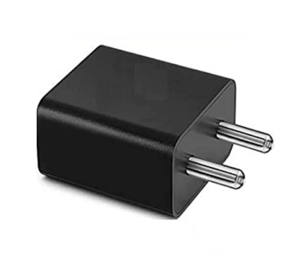 1A Mobile Phone Charger - Black USB Charger - Made in India