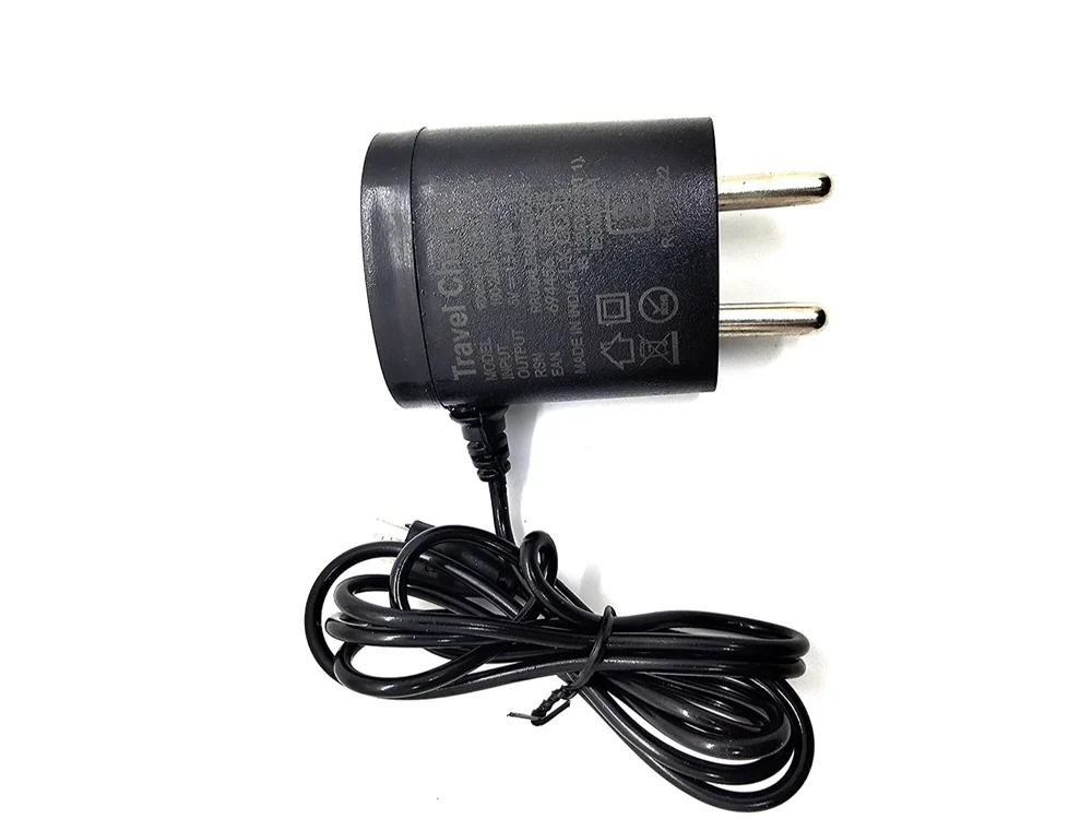 Ultimate Black Travel Mobile Charger Adapter - Jio Cabinet ABS