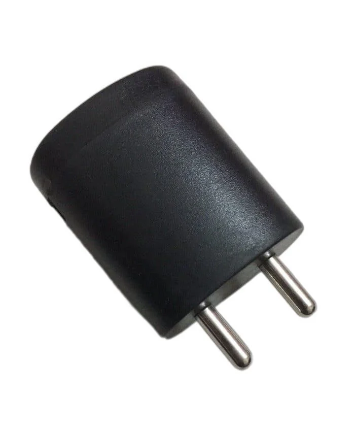 Ultimate Black Travel Mobile Charger Adapter - Jio Cabinet ABS - 4