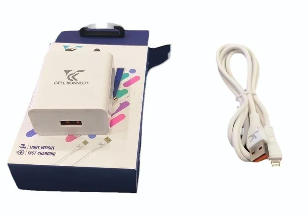 Cell Konnect 16W Single Port USB-C Wall Charger with Quick Charge Support - 3