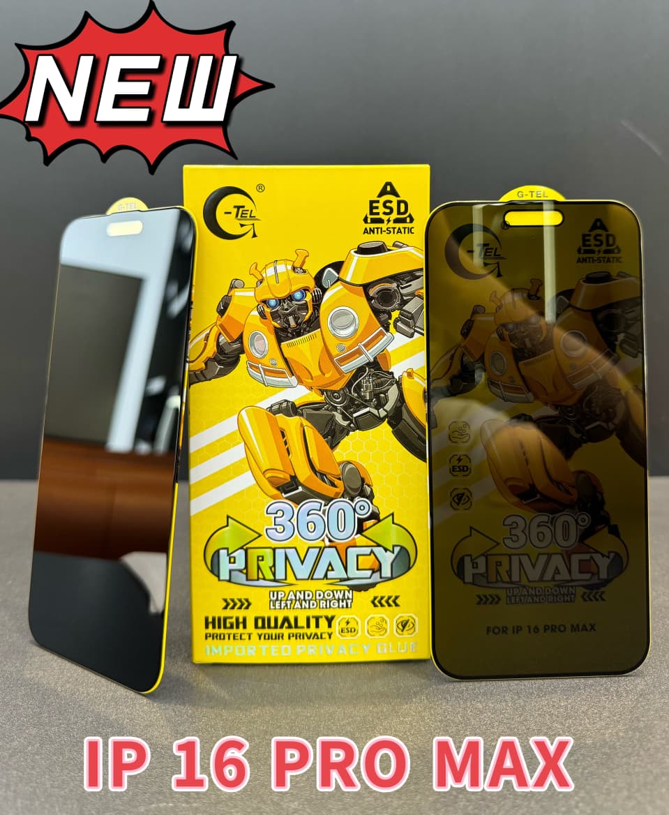 360 Privacy Glass | Full-Screen Privacy Protector (Wholesale Pack)