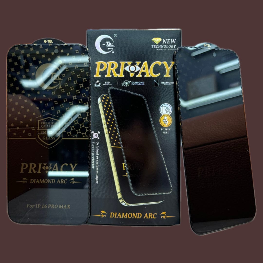Diamond Arc Privacy Glass | Premium Curved Privacy Screen Protecto - 3