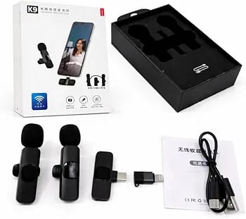K9 Mic | Professional Wireless Microphone with Clear Sound (Wholesale Pack)