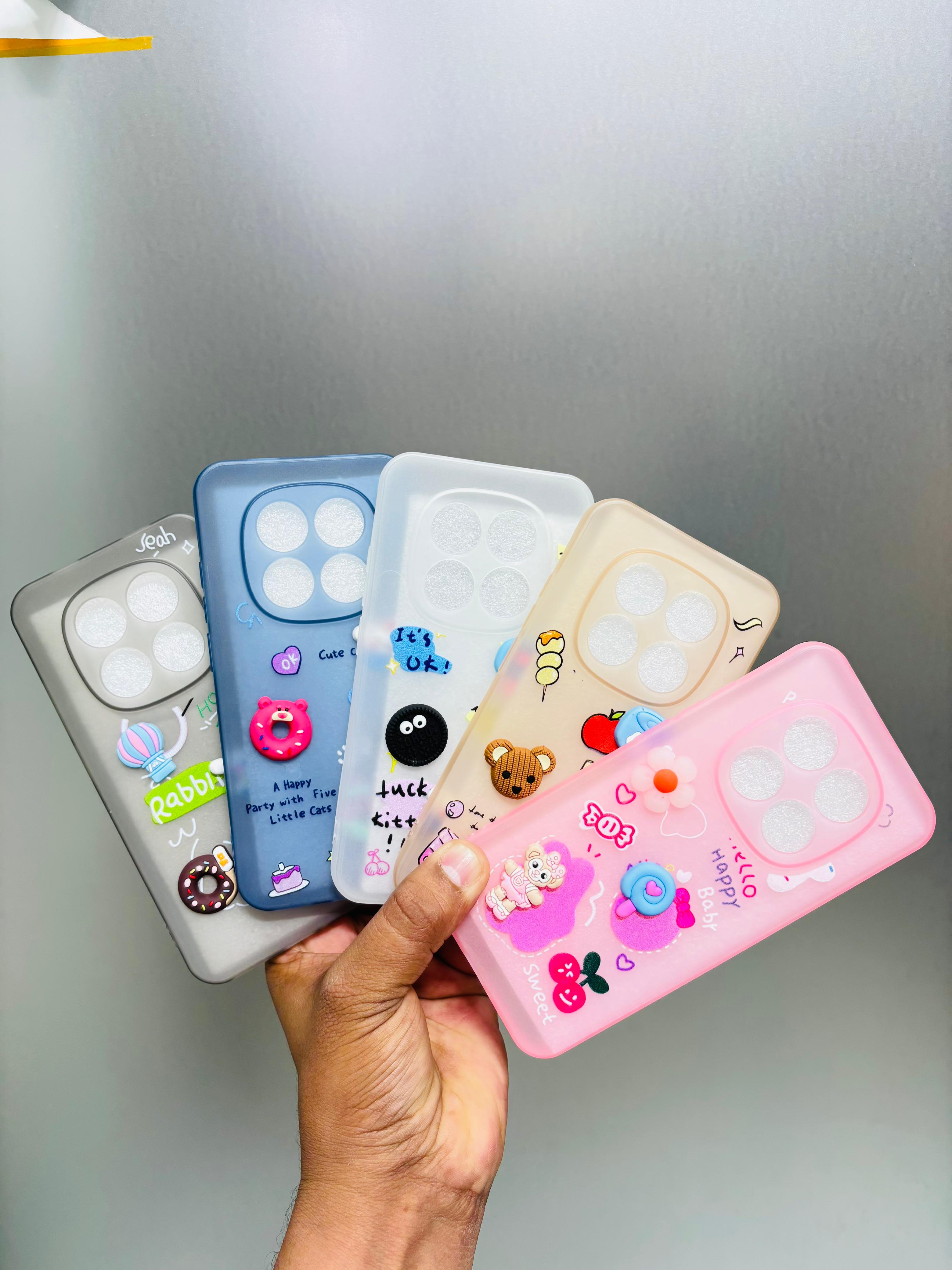 NEW ORIGINAL SOFT TPU LADIES CASE (1210*32) LOT - 5